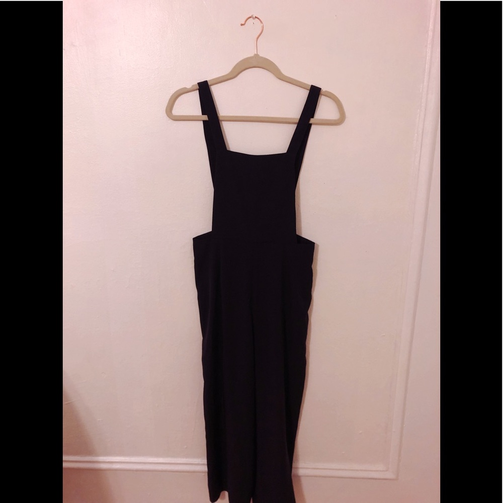 F21 navy blue jumpsuit, worn once!